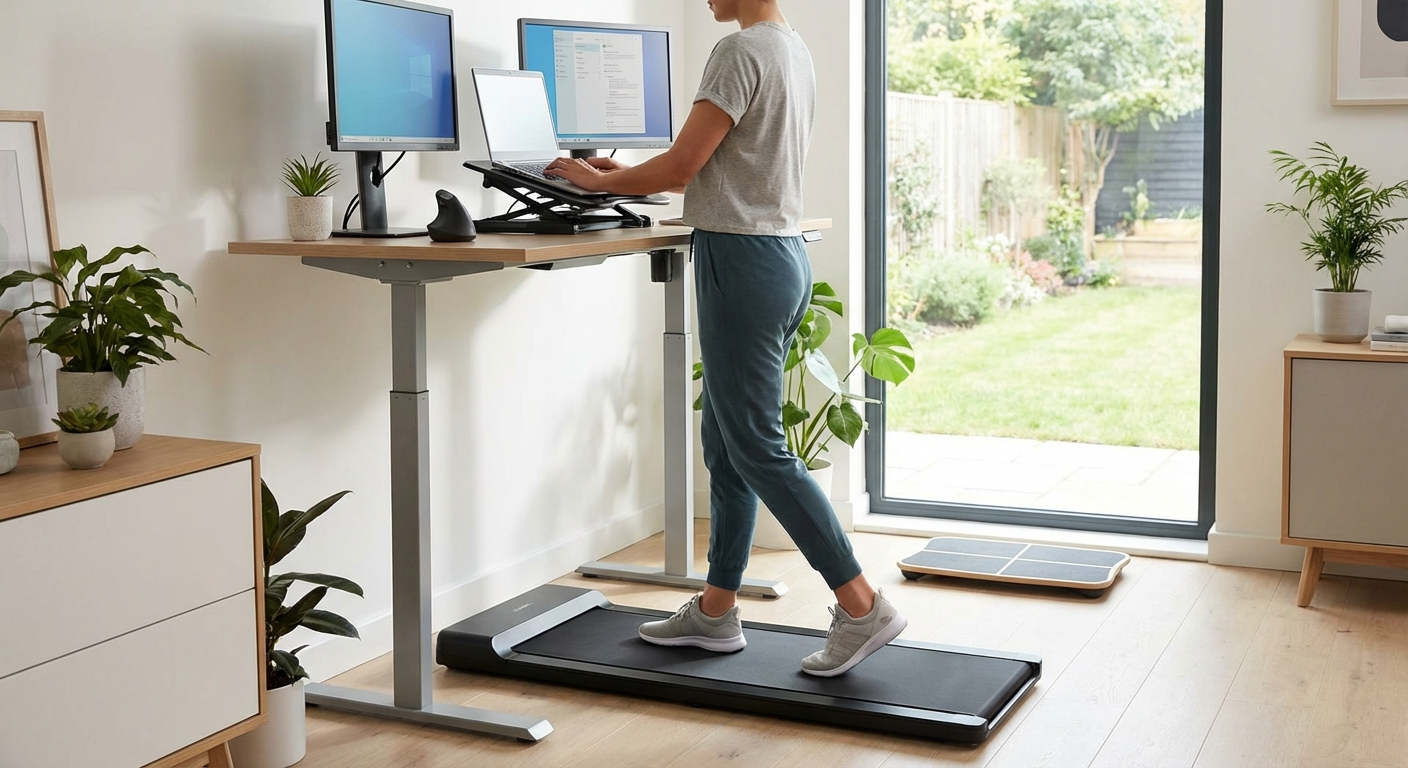 walking pad desk ergonomics visual 1