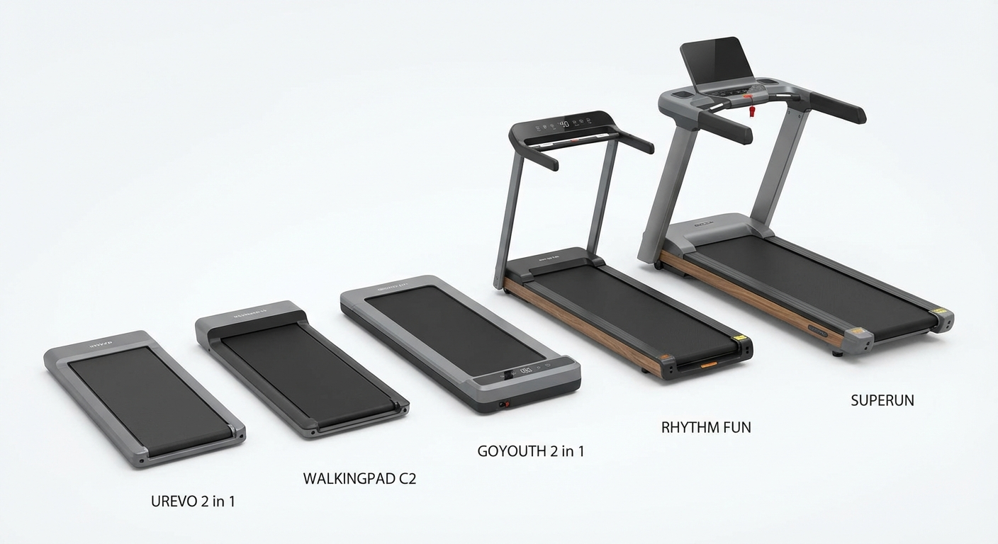 2026 lineup of top-rated walking pads across categories.